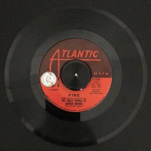 The Crazy World Of Arthur Brown Fire Vinyl 45 Record '68